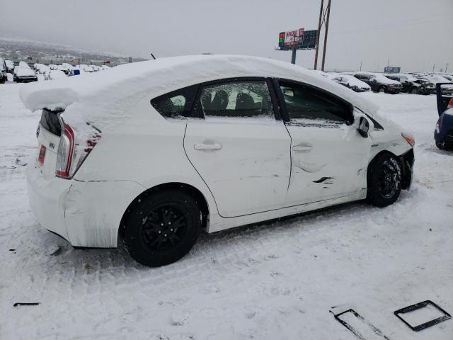 JTDKN3DU4F1953256 - 2015 TOYOTA PRIUS WHITE photo 3