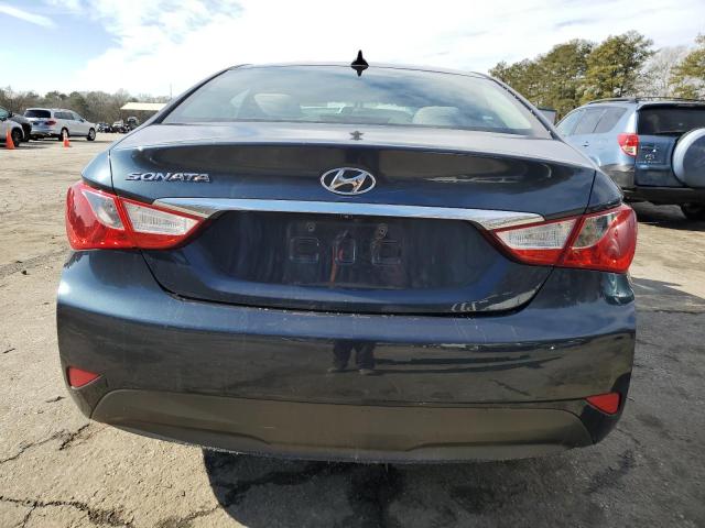 5NPEB4AC3EH925320 - 2014 HYUNDAI SONATA GLS BLUE photo 6