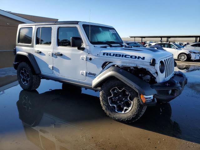 1C4JJXR65PW696315 - 2023 JEEP WRANGLER RUBICON 4XE WHITE photo 4