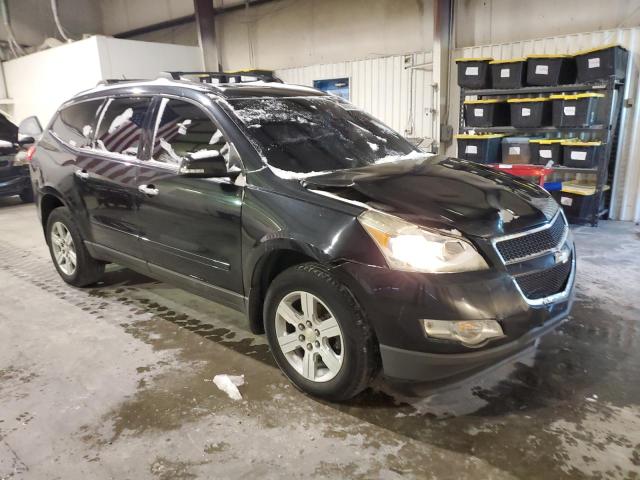 1GNKRJED8BJ101887 - 2011 CHEVROLET TRAVERSE LT BLACK photo 4