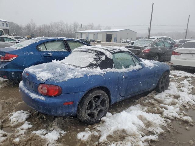 JM1NB353X10210143 - 2001 MAZDA MX-5 MIATA BASE BLUE photo 3