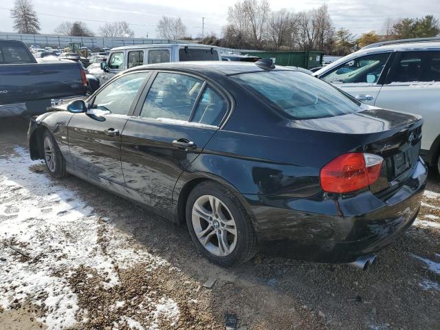 WBAVA33548FV66518 - 2008 BMW 328 I BLACK photo 2