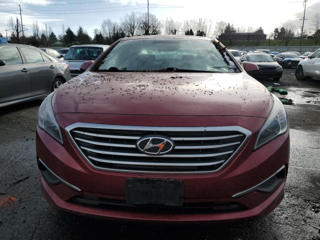 5NPE24AF2GH269835 - 2016 HYUNDAI SONATA SE RED photo 5