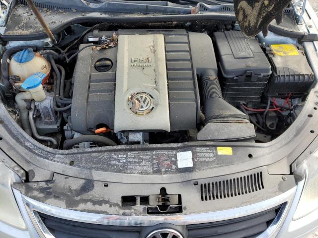 WVWBA71F57V005788 - 2007 VOLKSWAGEN EOS 2.0T SILVER photo 11