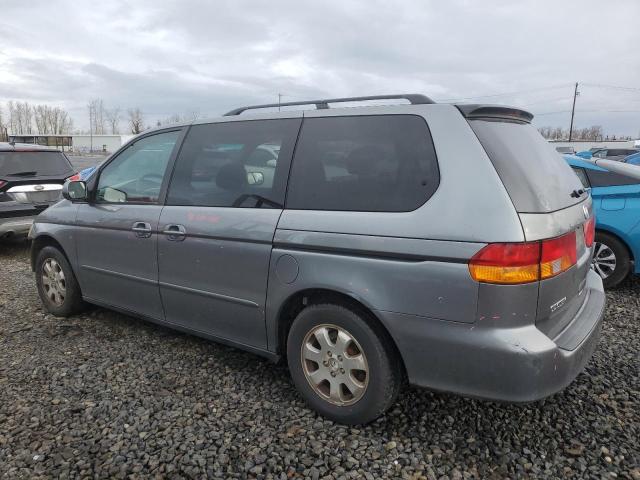 2HKRL18662H543422 - 2002 HONDA ODYSSEY EX SILVER photo 2