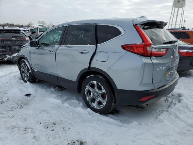 7FARW2H85JE047818 - 2018 HONDA CR-V EXL SILVER photo 2