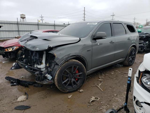 1C4SDJGJ6KC828041 - 2019 DODGE DURANGO SRT GRAY photo 1