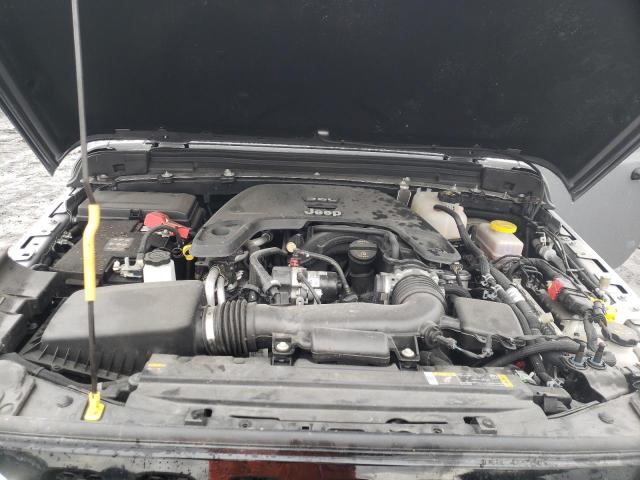 1C4HJXDG4MW719318 - 2021 JEEP WRANGLER U SPORT ნაცრისფერი ფოტო 11