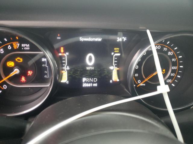 1C4HJXDG4MW719318 - 2021 JEEP WRANGLER U SPORT ნაცრისფერი ფოტო 9