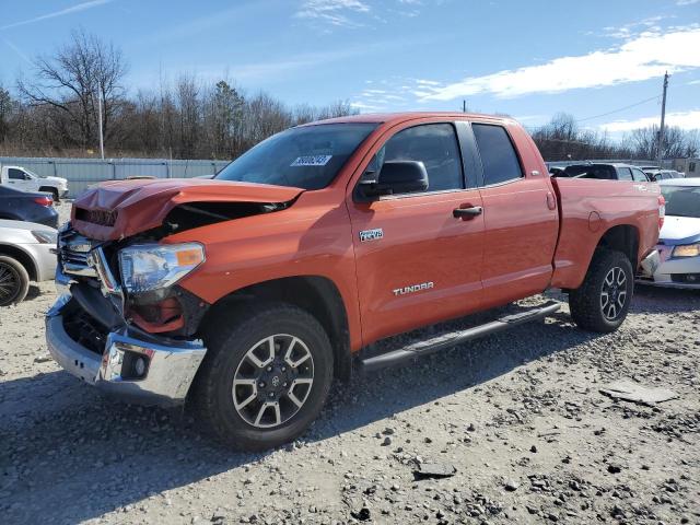 5TFUW5F18GX568656 - 2016 TOYOTA TUNDRA DOUBLE CAB SR/SR5 ORANGE photo 1