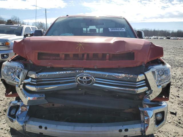 5TFUW5F18GX568656 - 2016 TOYOTA TUNDRA DOUBLE CAB SR/SR5 ORANGE photo 5
