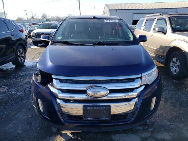 2FMDK3KC4BBB40862 - 2011 FORD EDGE LIMIT BLUE photo 5