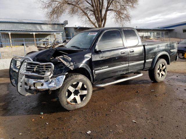 5TBBT44182S271794 - 2002 TOYOTA TUNDRA ACCESS CAB BLACK photo 1