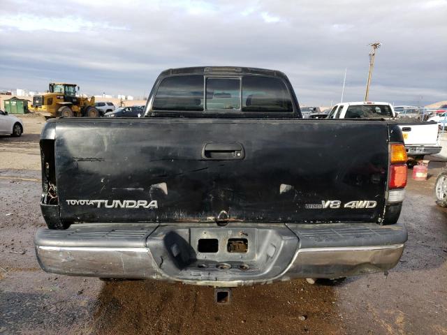 5TBBT44182S271794 - 2002 TOYOTA TUNDRA ACCESS CAB შავი ფოტო 6