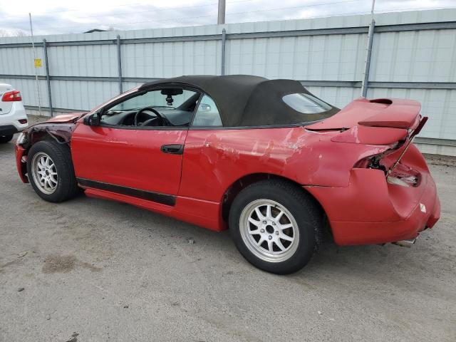 4A3AX35G8TE419189 - 1996 MITSUBISHI ECLIPSE SPYDER GS RED photo 2