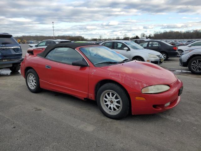 4A3AX35G8TE419189 - 1996 MITSUBISHI ECLIPSE SPYDER GS RED photo 4