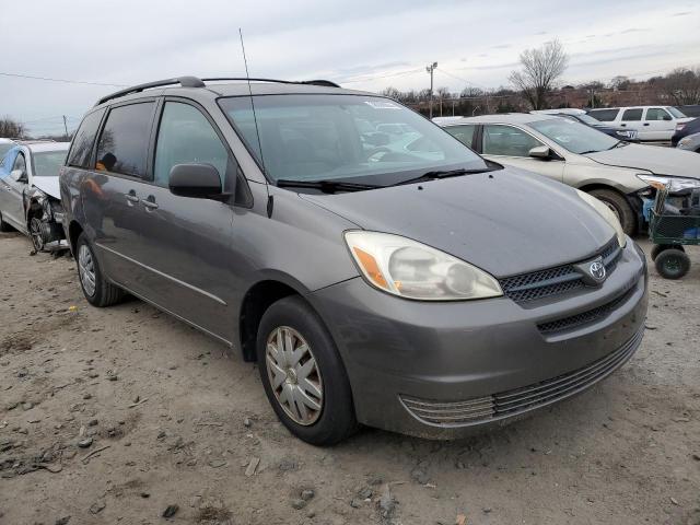 5TDZA23C35S342097 - 2005 TOYOTA SIENNA CE GRAY photo 4