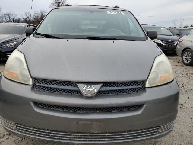 5TDZA23C35S342097 - 2005 TOYOTA SIENNA CE GRAY photo 5