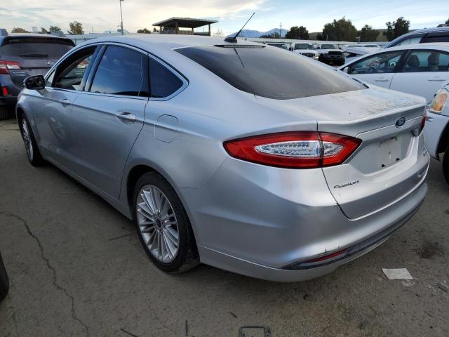 3FA6P0HD4ER122385 - 2014 FORD FUSION SE SILVER photo 2