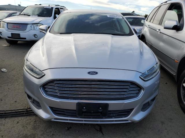 3FA6P0HD4ER122385 - 2014 FORD FUSION SE SILVER photo 5