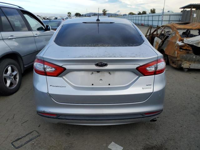 3FA6P0HD4ER122385 - 2014 FORD FUSION SE SILVER photo 6