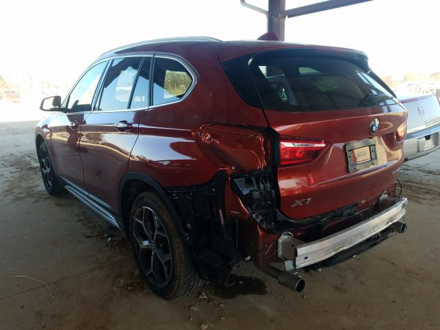 WBXHT3C33J3H32274 - 2018 BMW X1 XDRIVE28I ORANGE photo 3
