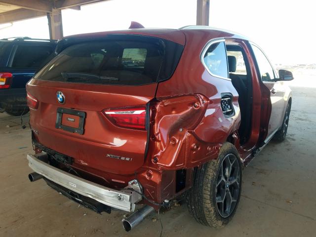 WBXHT3C33J3H32274 - 2018 BMW X1 XDRIVE28I ORANGE photo 4
