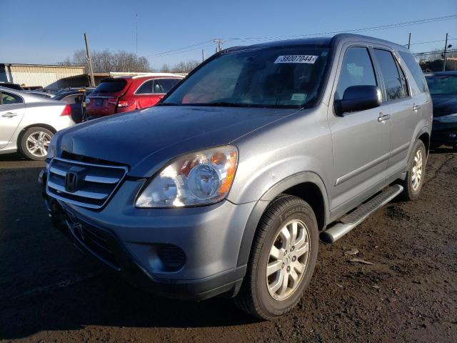 JHLRD78935C033137 - 2005 HONDA CR-V SE GRAY photo 1