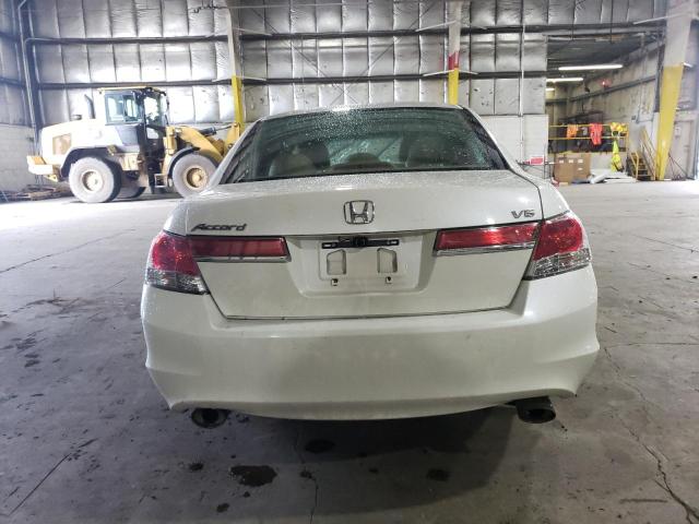 1HGCP3F76BA002624 - 2011 HONDA ACCORD EX WHITE photo 6