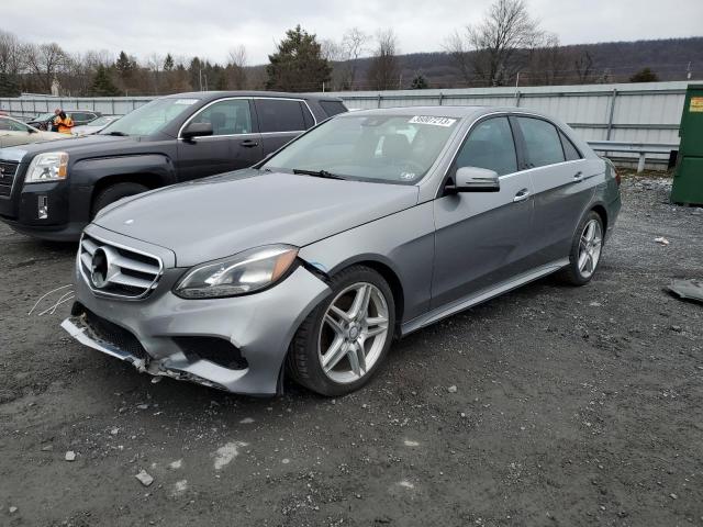 WDDHF8JB0EA906897 - 2014 MERCEDES-BENZ E 350 4MATIC GRAY photo 1