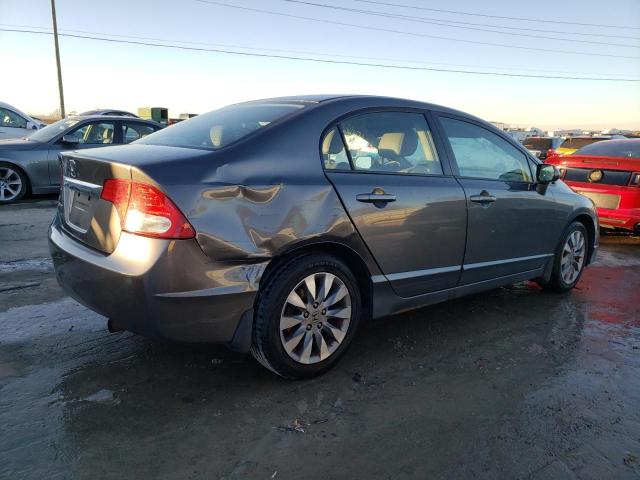 2HGFA1F98AH561502 - 2010 HONDA CIVIC EXL ნაცრისფერი ფოტო 3