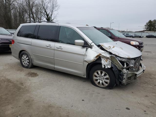 5FNRL38459B046400 - 2009 HONDA ODYSSEY EX SILVER photo 4