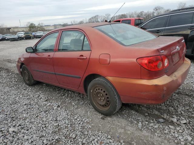 1NXBR32E18Z959738 - 2008 TOYOTA COROLLA CE ORANGE photo 2