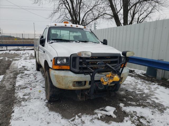 1FDSF35L61EA29367 - 2001 FORD F350 SRW SUPER DUTY WHITE photo 5