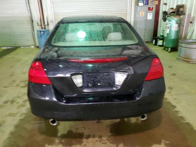 1HGCM66447A078317 - 2007 HONDA ACCORD SE BLACK photo 6