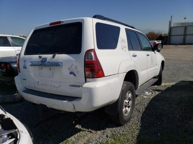 JTEZT14R960026758 - 2006 TOYOTA 4RUNNER SR5 WHITE photo 3