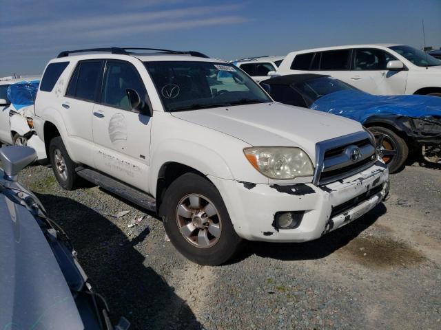 JTEZT14R960026758 - 2006 TOYOTA 4RUNNER SR5 WHITE photo 4