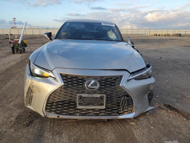 JTHCA1D23M5117395 - 2021 LEXUS IS 300 SILVER photo 5