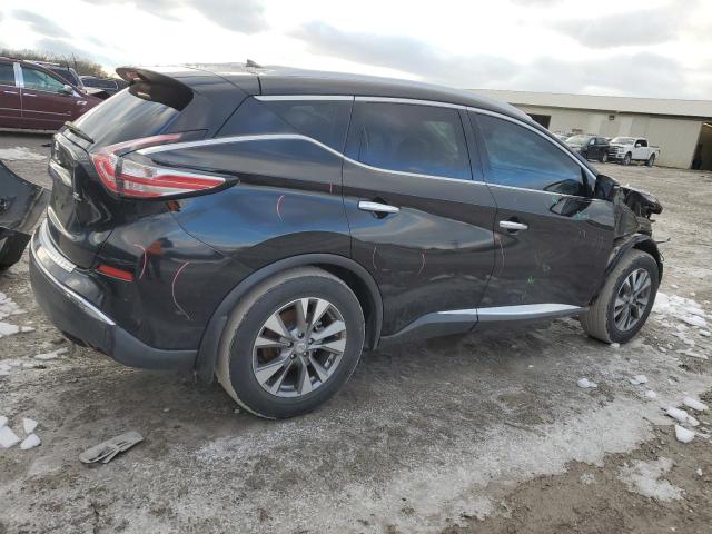 5N1AZ2MG7FN210387 - 2015 NISSAN MURANO S BLACK photo 3