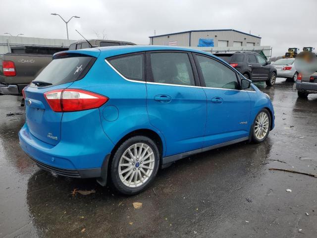 1FADP5BU0FL100235 - 2015 FORD C-MAX SEL BLUE photo 3