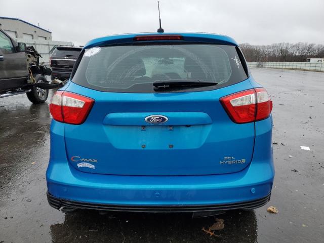 1FADP5BU0FL100235 - 2015 FORD C-MAX SEL BLUE photo 6