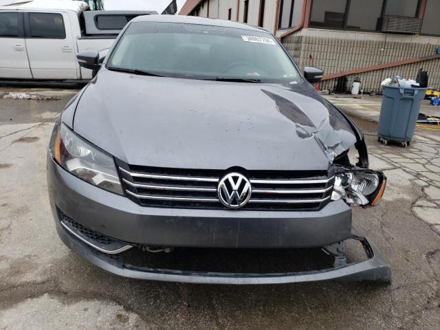 1VWAT7A30FC017088 - 2015 VOLKSWAGEN PASSAT S GRAY photo 5