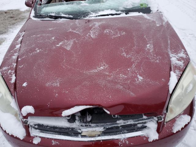 2G1WB5EK2A1205751 - 2010 CHEVROLET IMPALA LT MAROON photo 11