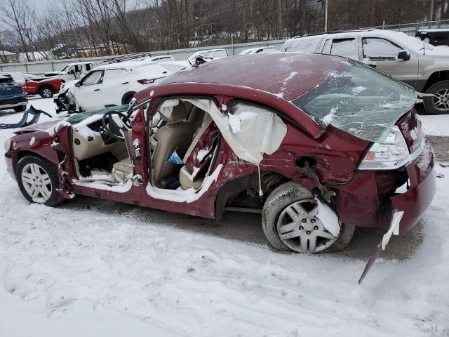 2G1WB5EK2A1205751 - 2010 CHEVROLET IMPALA LT MAROON photo 2