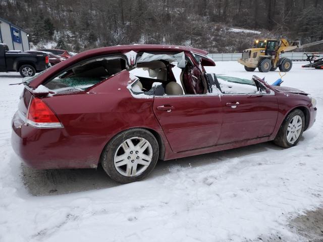 2G1WB5EK2A1205751 - 2010 CHEVROLET IMPALA LT MAROON photo 3