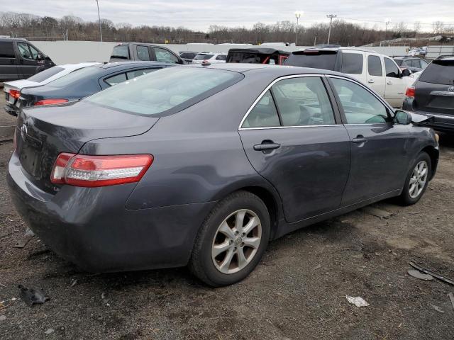 4T4BF3EK0BR107761 - 2011 TOYOTA CAMRY BASE GRAY photo 3