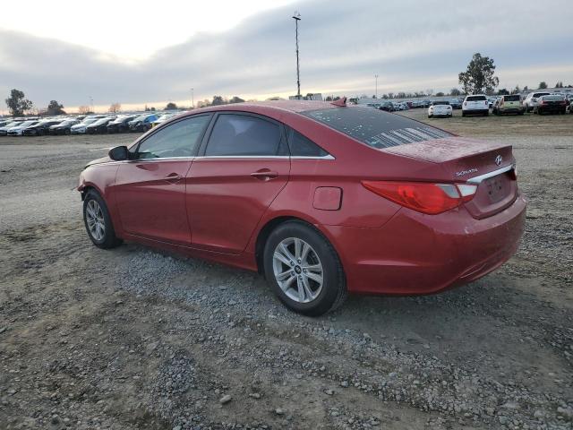 5NPEB4AC8BH046116 - 2011 HYUNDAI SONATA GLS BURGUNDY photo 2