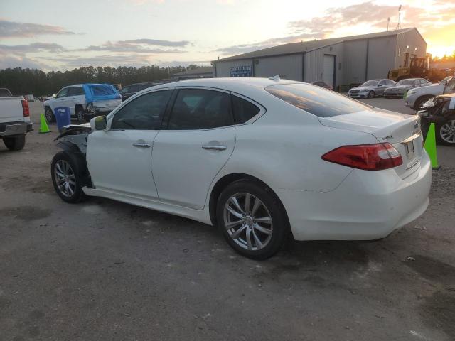 JN1BY1AP7EM260434 - 2014 INFINITI Q70 3.7 WHITE photo 2