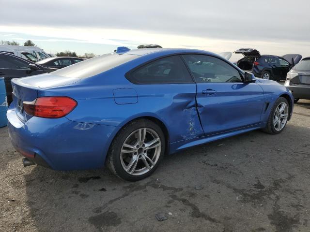 WBA3R5C57FK189246 - 2015 BMW 435 XI BLUE photo 3