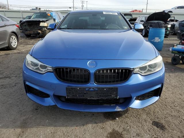 WBA3R5C57FK189246 - 2015 BMW 435 XI BLUE photo 5